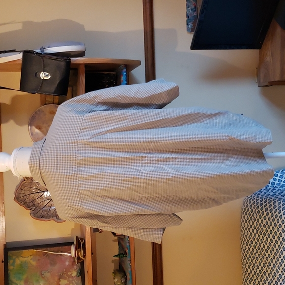 Haggar mens button down shortsleve XL - Picture 6 of 8